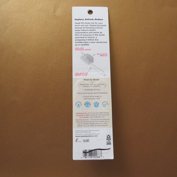 New Radius Brush Head Replacements Medium - Picture 5 of 7